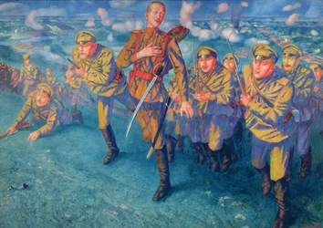 In the Firing Line, 1916